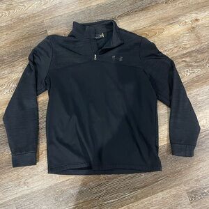 Under Armour Men's Zip Up Black Sweater